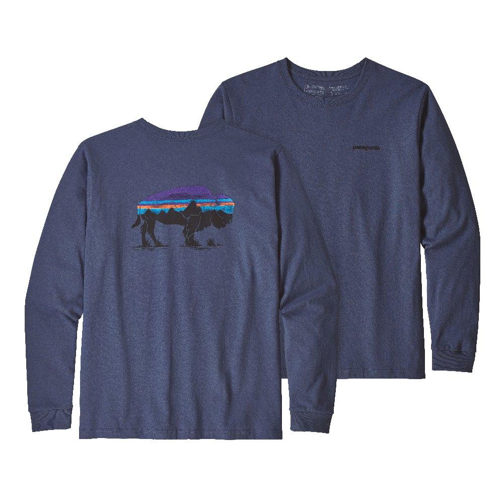 Patagonia Long- Sleeve Fitz Roy Bison Responsibili- Tee Men's (Past Season)