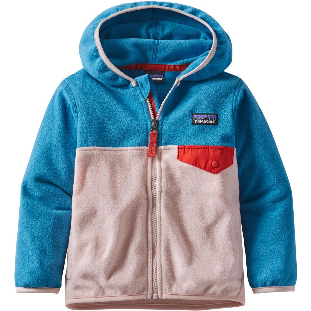 Patagonia Micro D Snap-T Hooded Full Zip Fleece Sweatshirt - Kid's