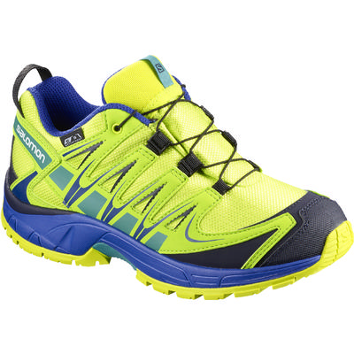 Salomon XA Pro 3D CS Waterproof Junior Trail Running Shoes Kid's