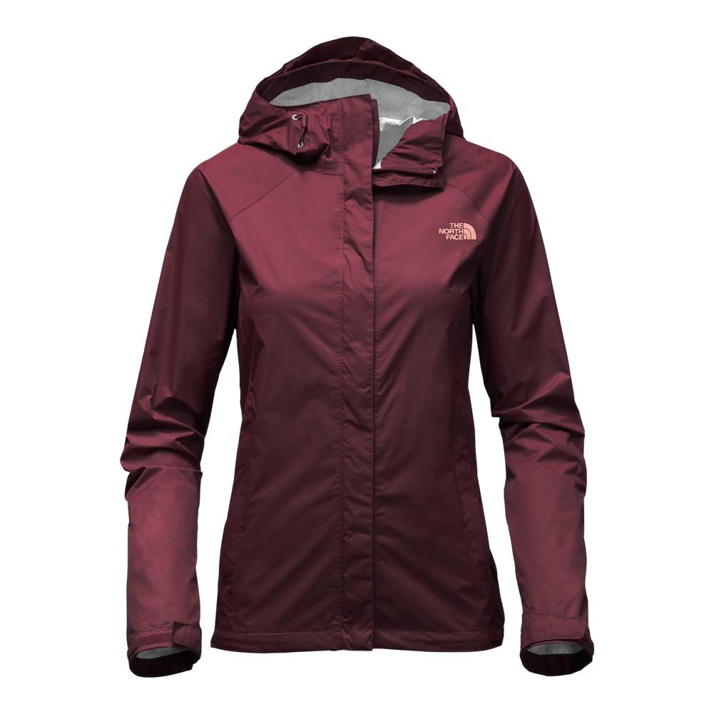 red north face jacket womens