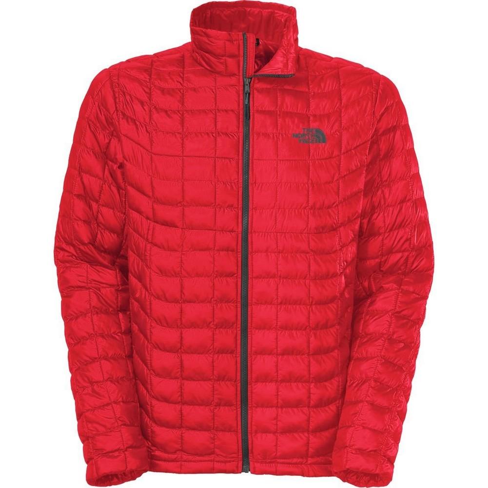 north face red thermoball jacket