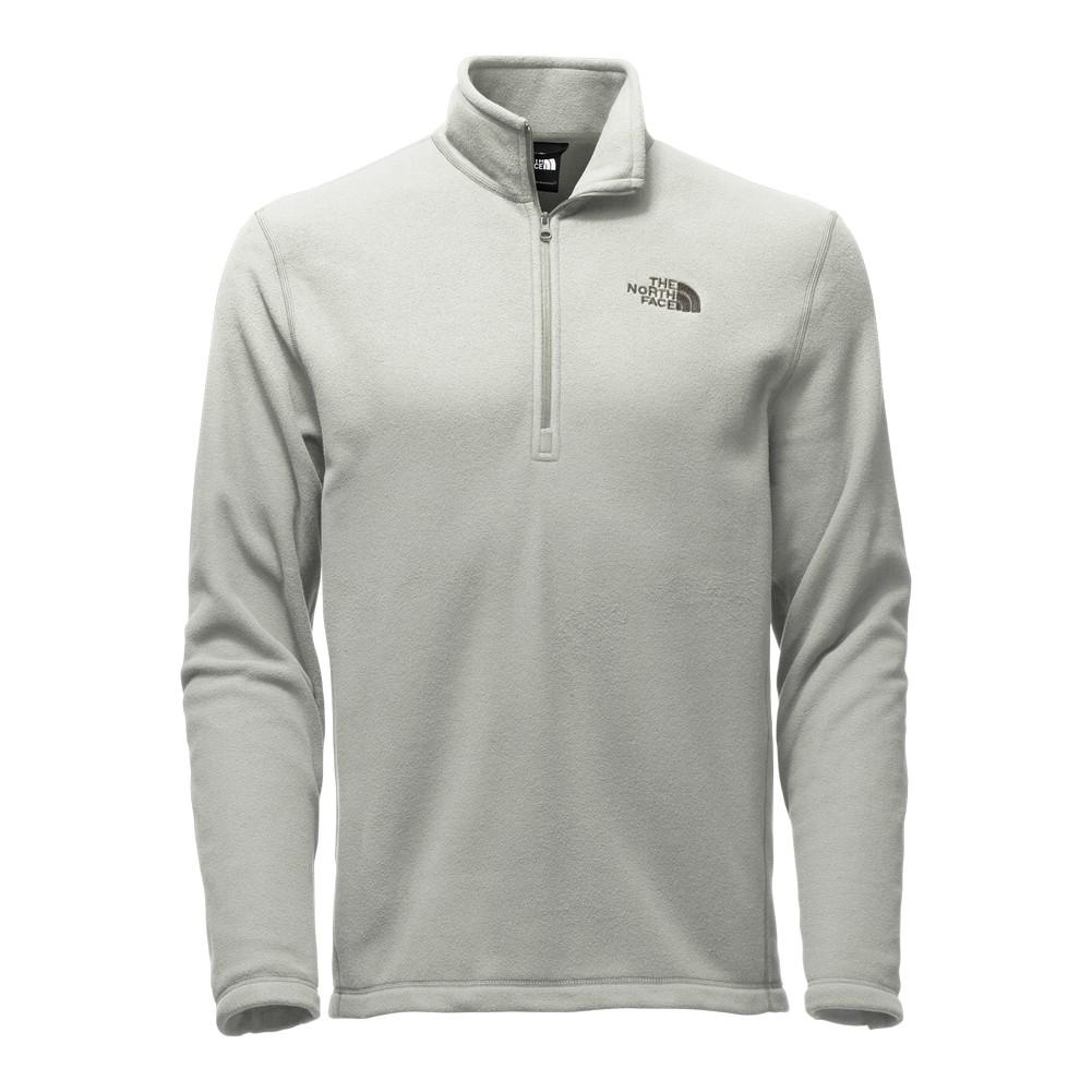 grey north face fleece men's