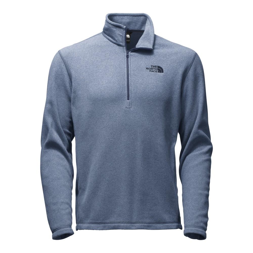 north face men's quarter zip fleece