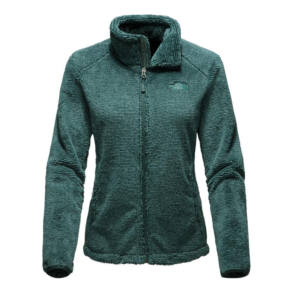 the north face women's osito 2 fleece jacket metallic silver