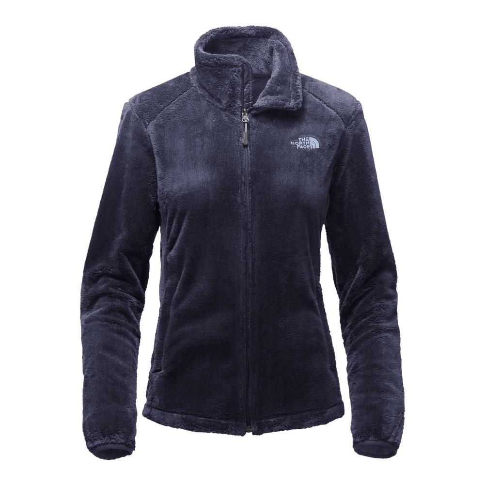 the north face women's osito 2 fleece jacket metallic silver