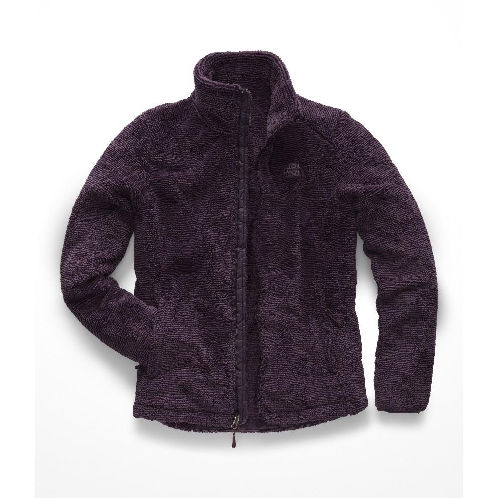 purple fuzzy north face jacket