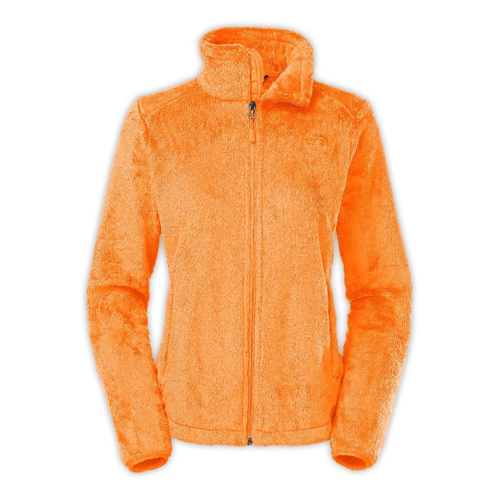 orange north face jacket womens