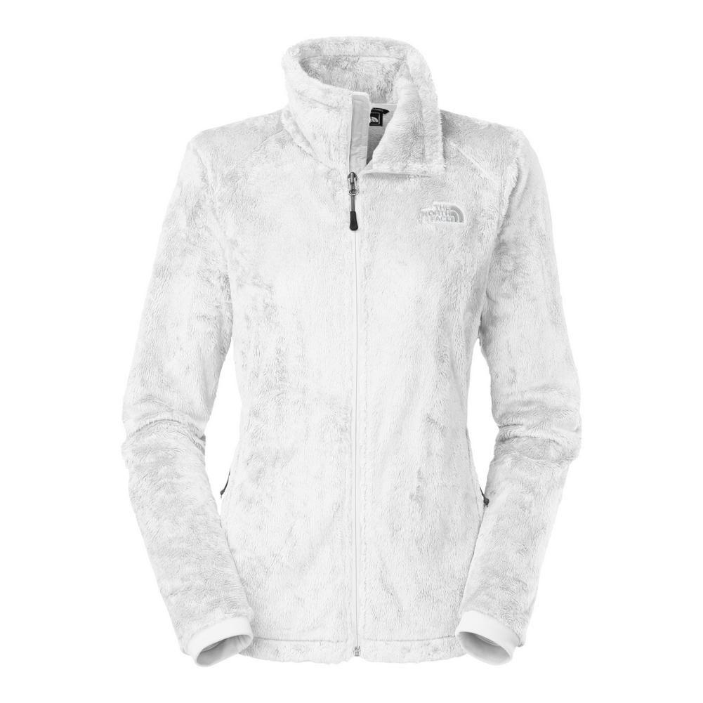 the north face women's osito 2 fleece jacket metallic silver