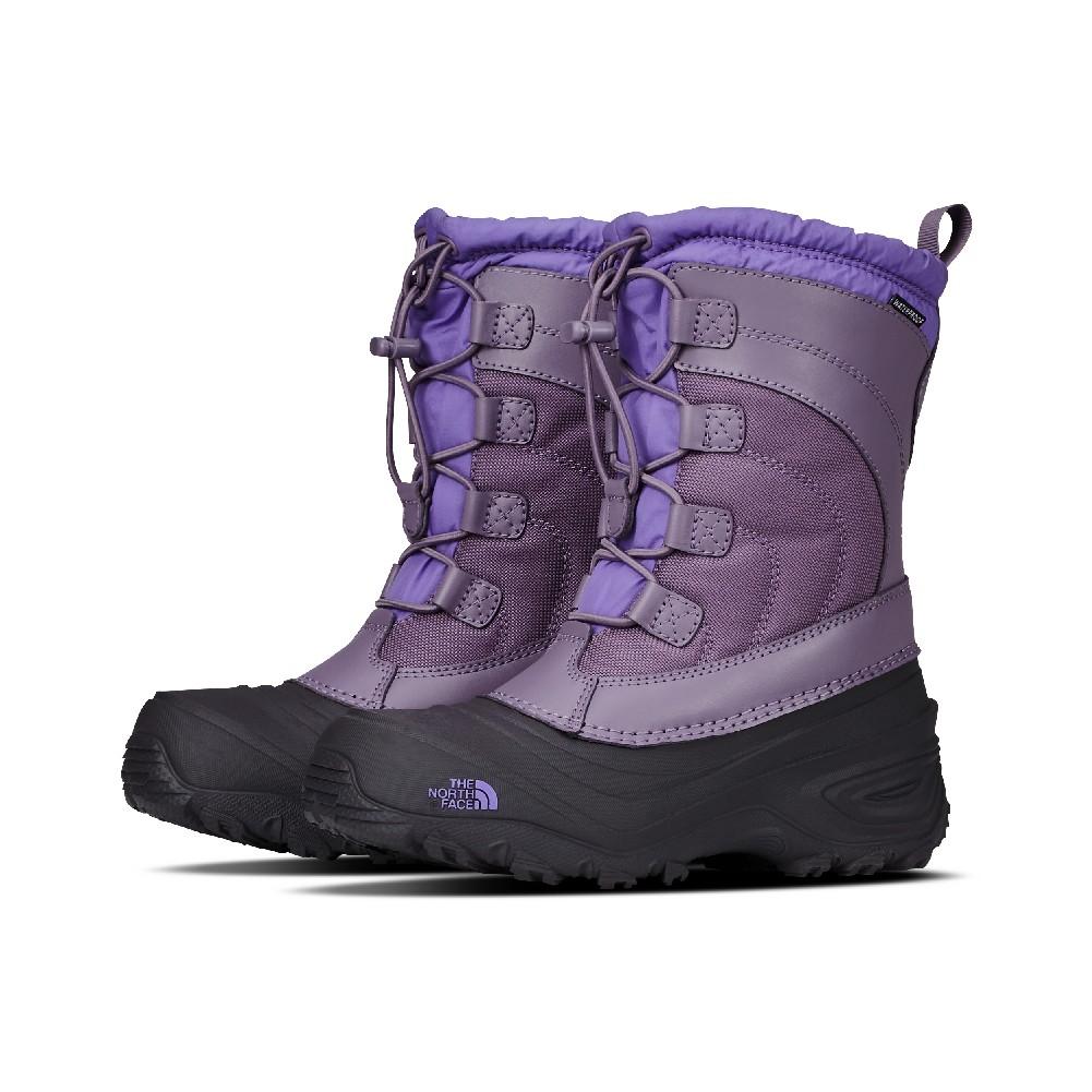 north face purple boots