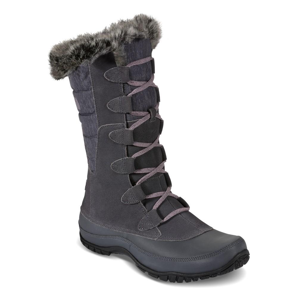 grey north face boots