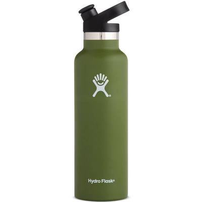 Hydro Flask 21 oz Standard Mouth Water Bottle with Sport Cap