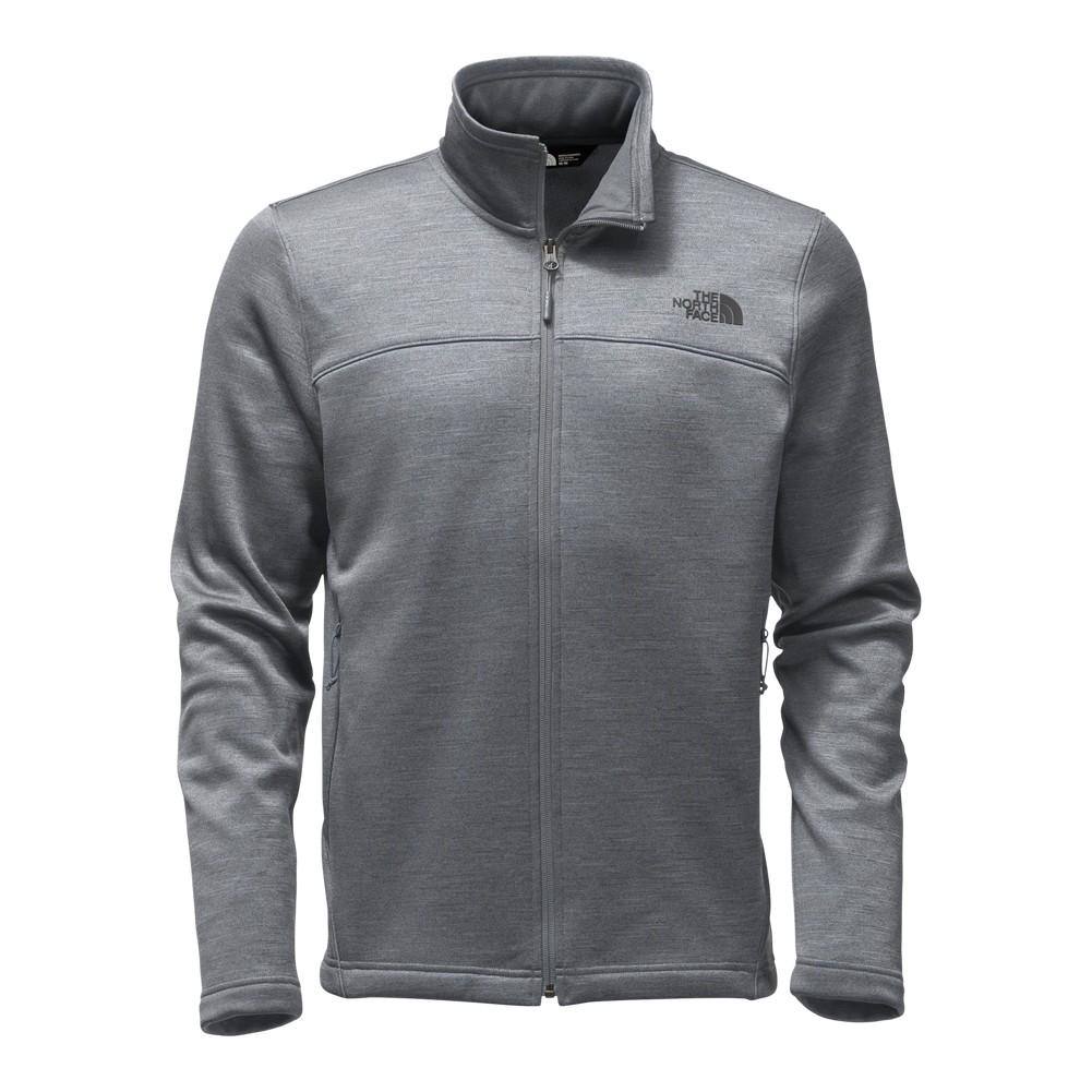 north face men's full zip fleece