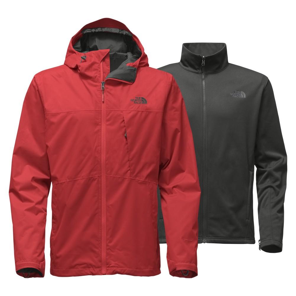 mens red north face