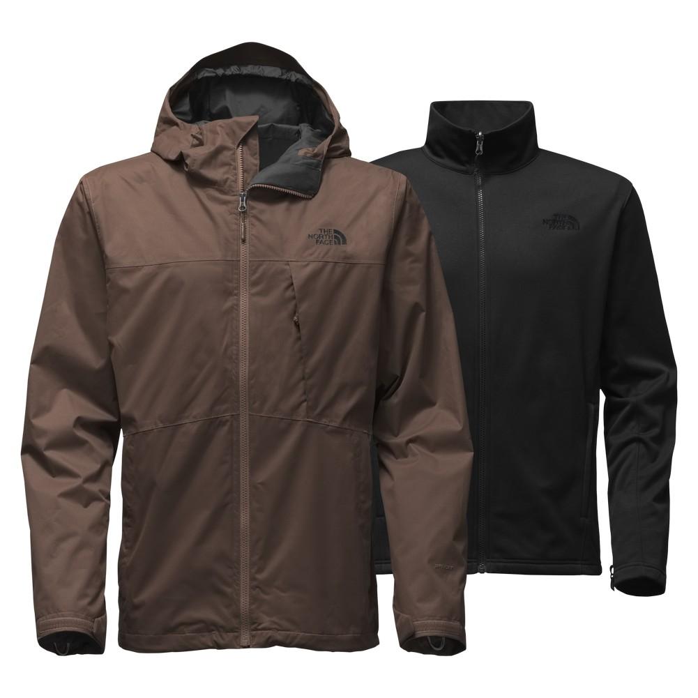 brown north face jacket mens