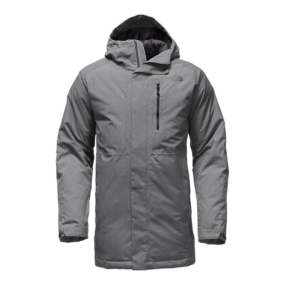 north face black parka mens