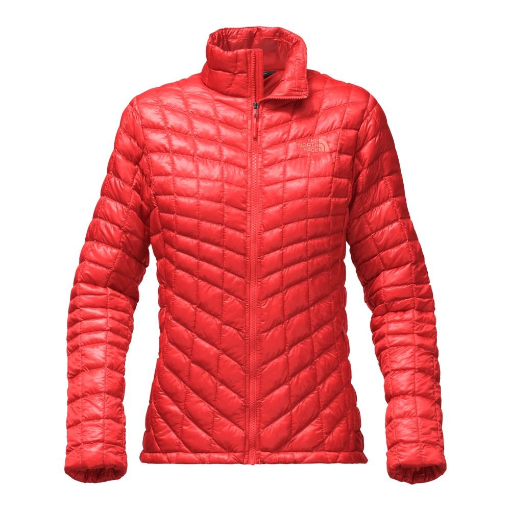 red north face vest womens