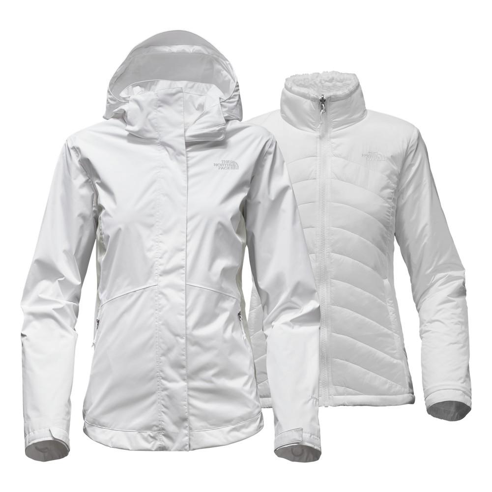 north face ski jacket white