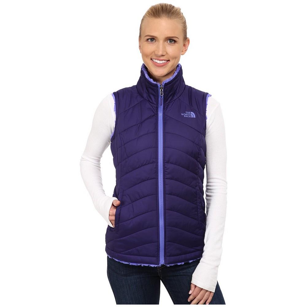 womens north face reversible vest