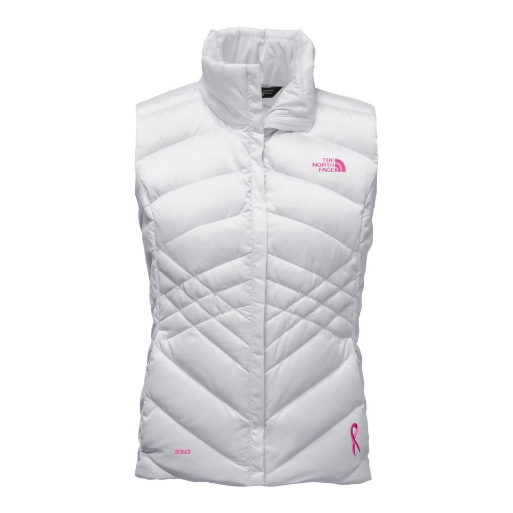 north face pink ribbon vest