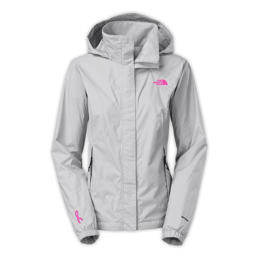 pink north face windbreaker