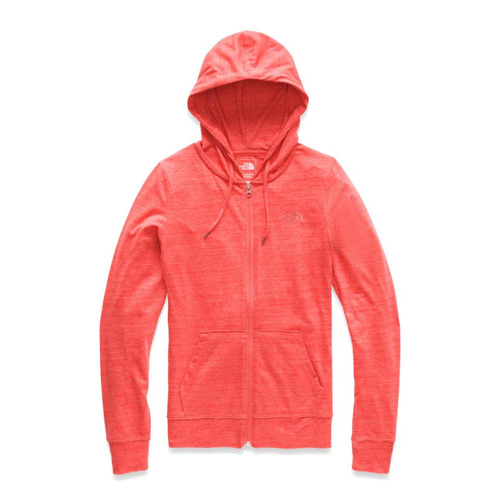 north face tri blend full zip hoodie