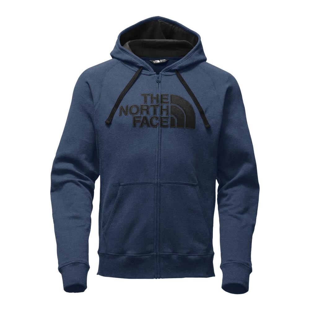 blue north face hoodie mens