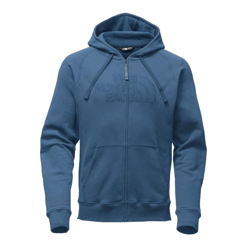 blue north face hoodie mens