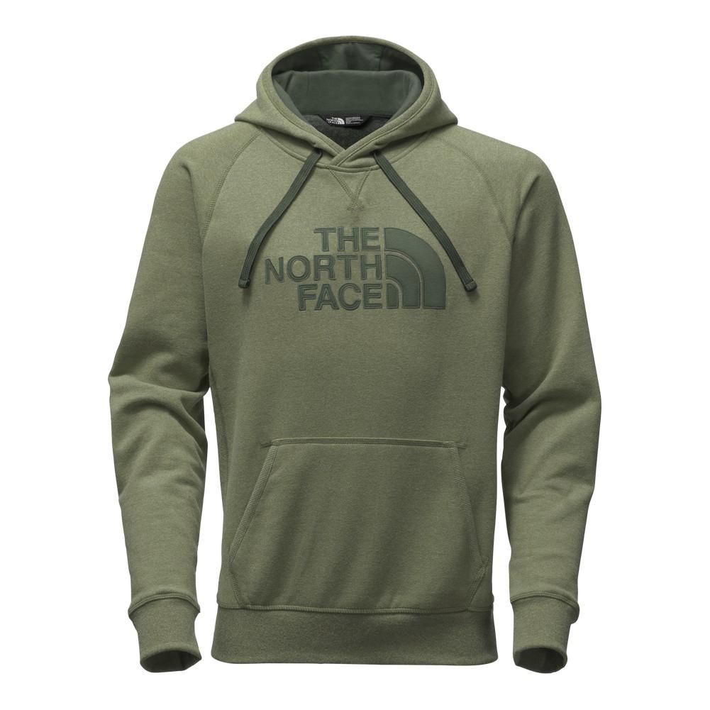 north face jumper green