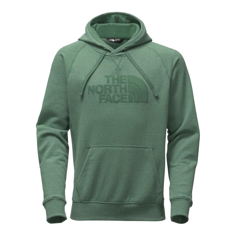 dark green north face hoodie