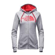 TNF Light Grey Heather/Melon Red