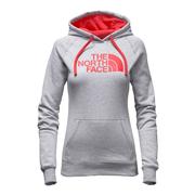 TNF Light Grey Heather/Melon Red