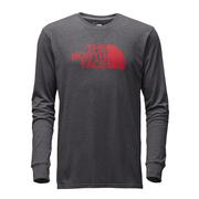TNF Dark Grey Heather (STD)/TNF Red