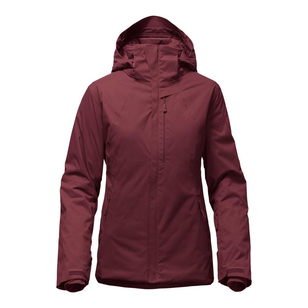 deep garnet red north face