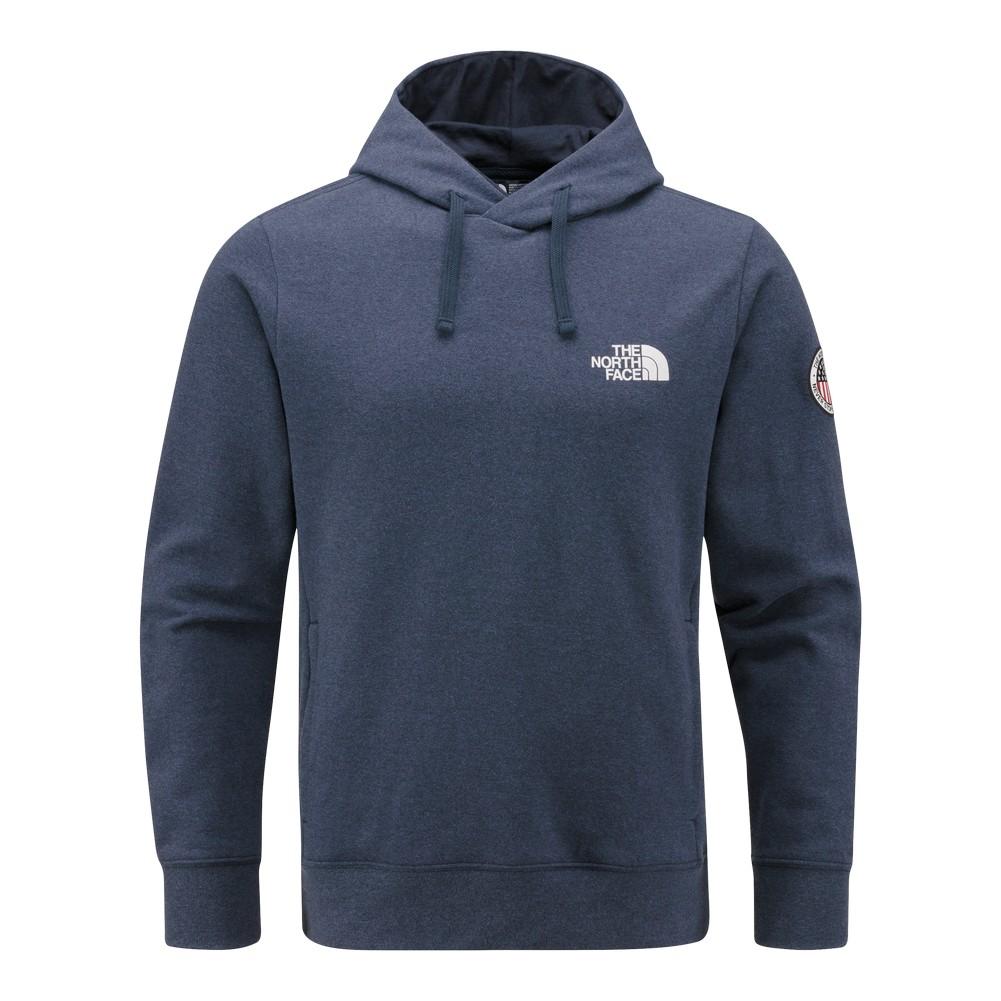 north face sweatshirt blue