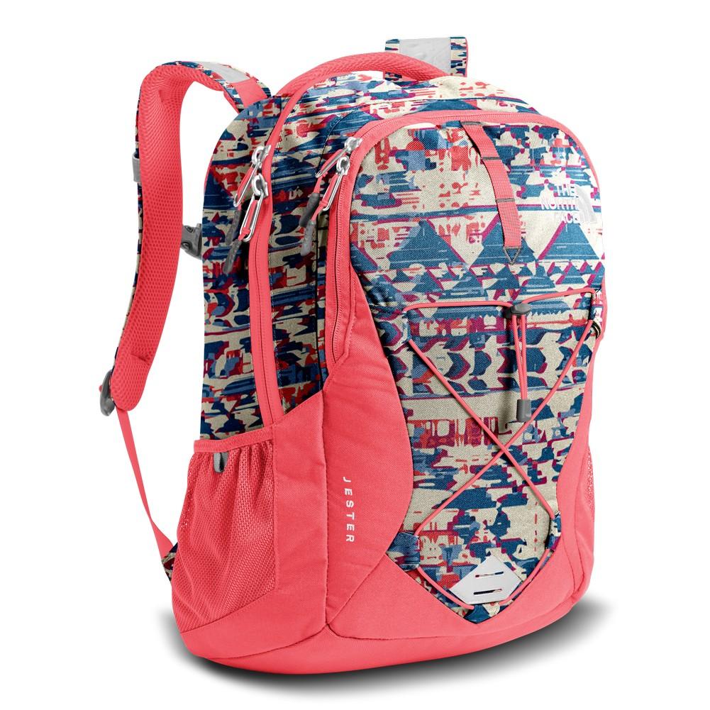 north face jester backpack red