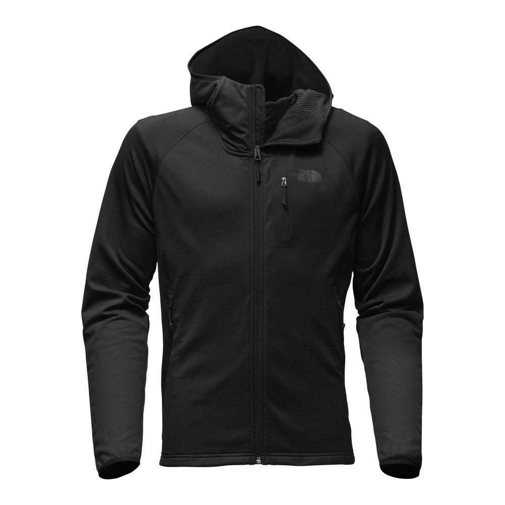 the north face borod hooded fleece jacket