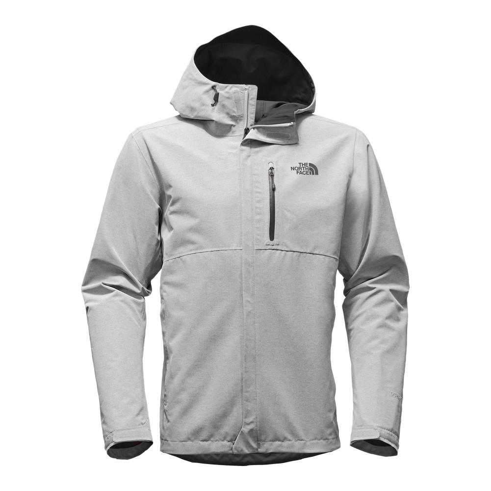 north face dryzzle jacket grey