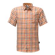 Tibetan Orange Plaid