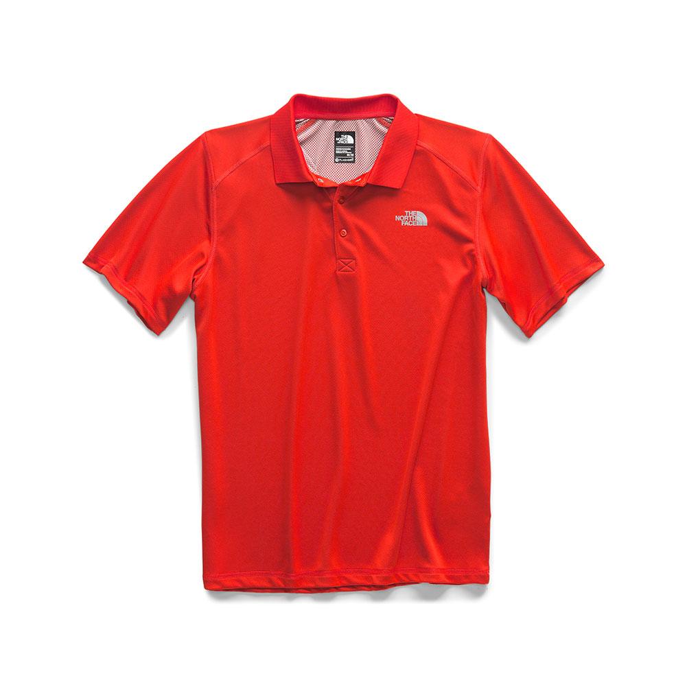 the north face men's short sleeve horizon polo