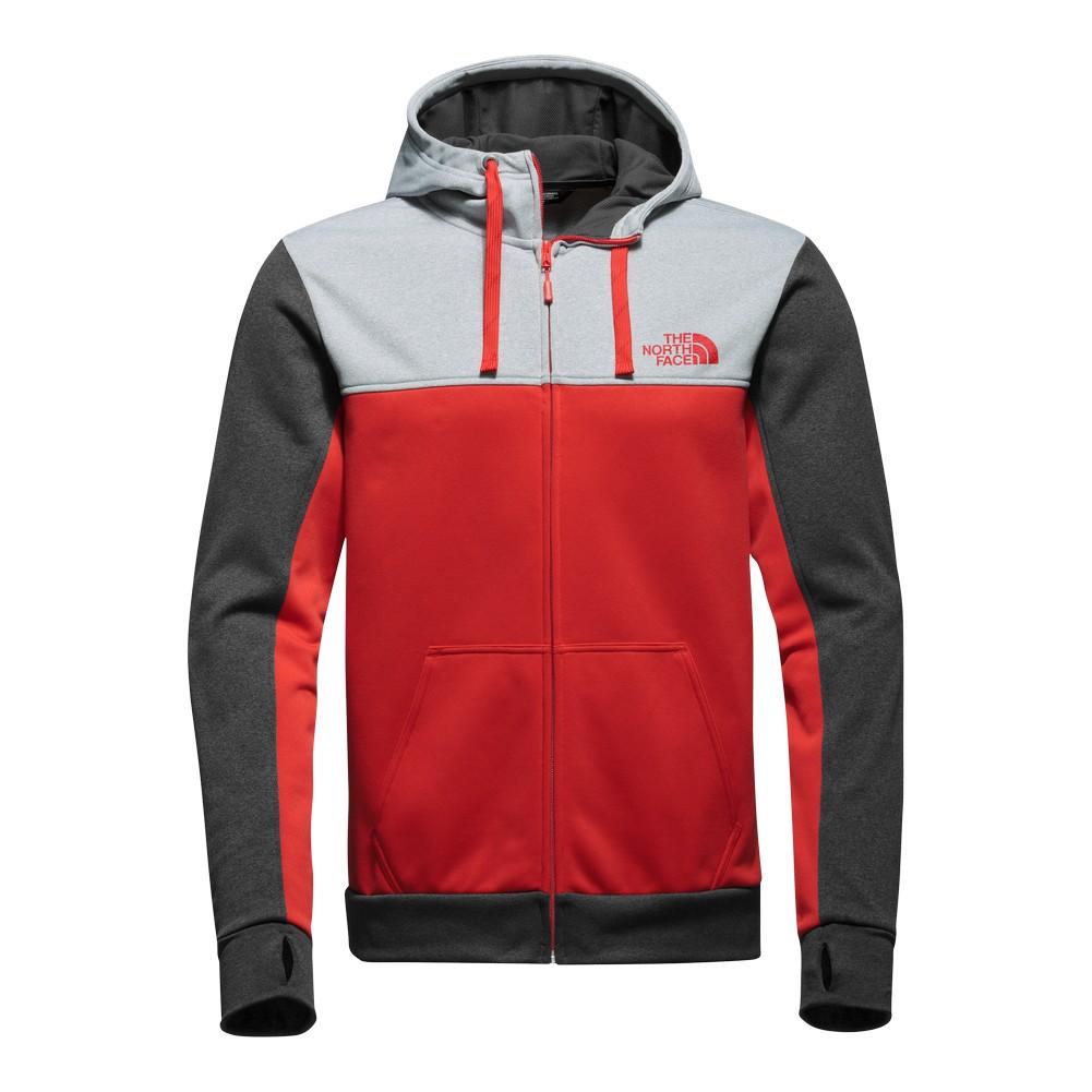 the north face m surgent bloc fz hoodie