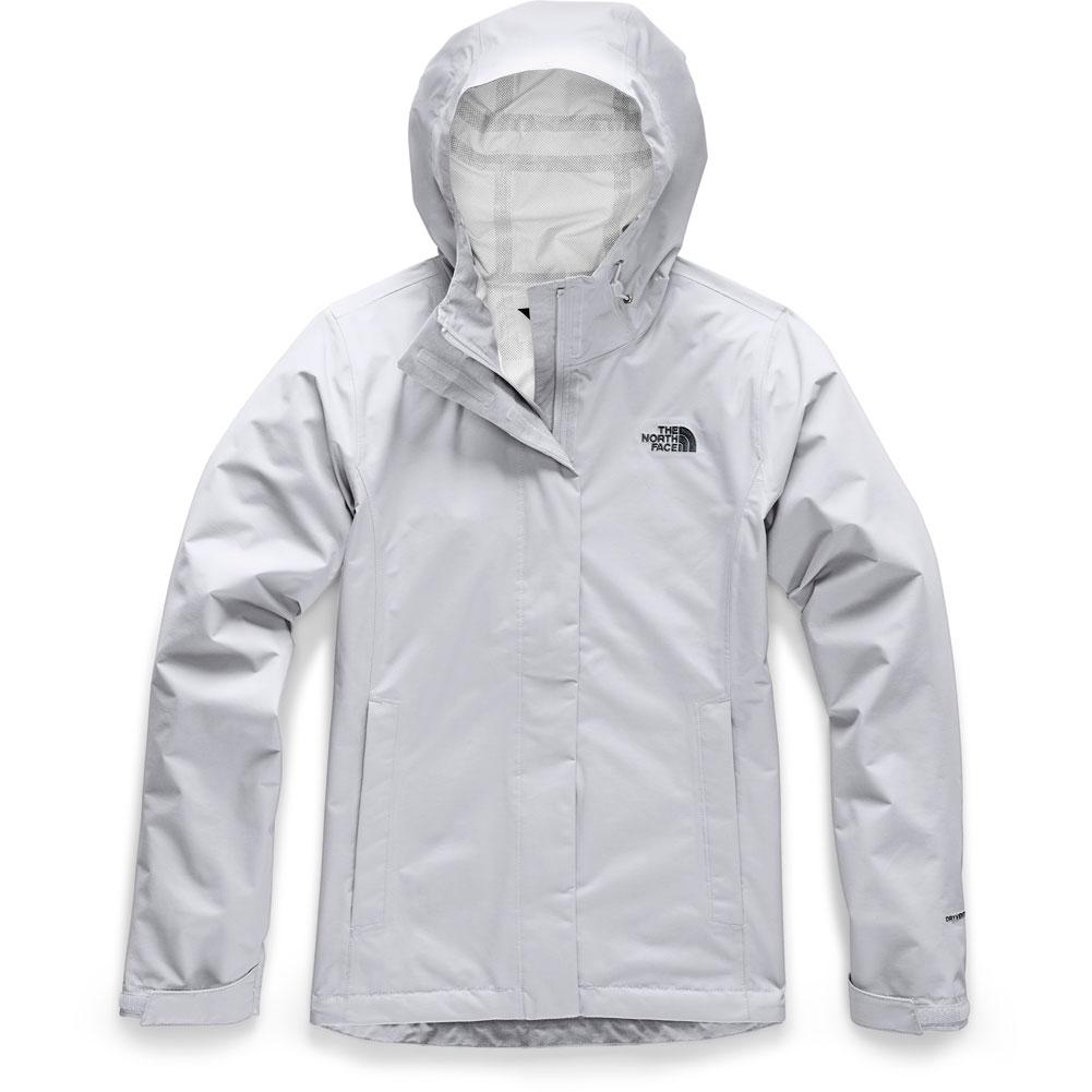 north face rain jacket white