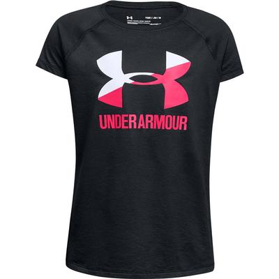 Under Armour Solid Big Logo Short Sleeve Tee Girls'