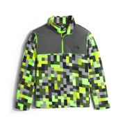 Safety Green Pixel Print