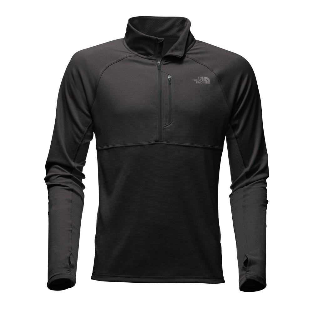 half zip north face fleece