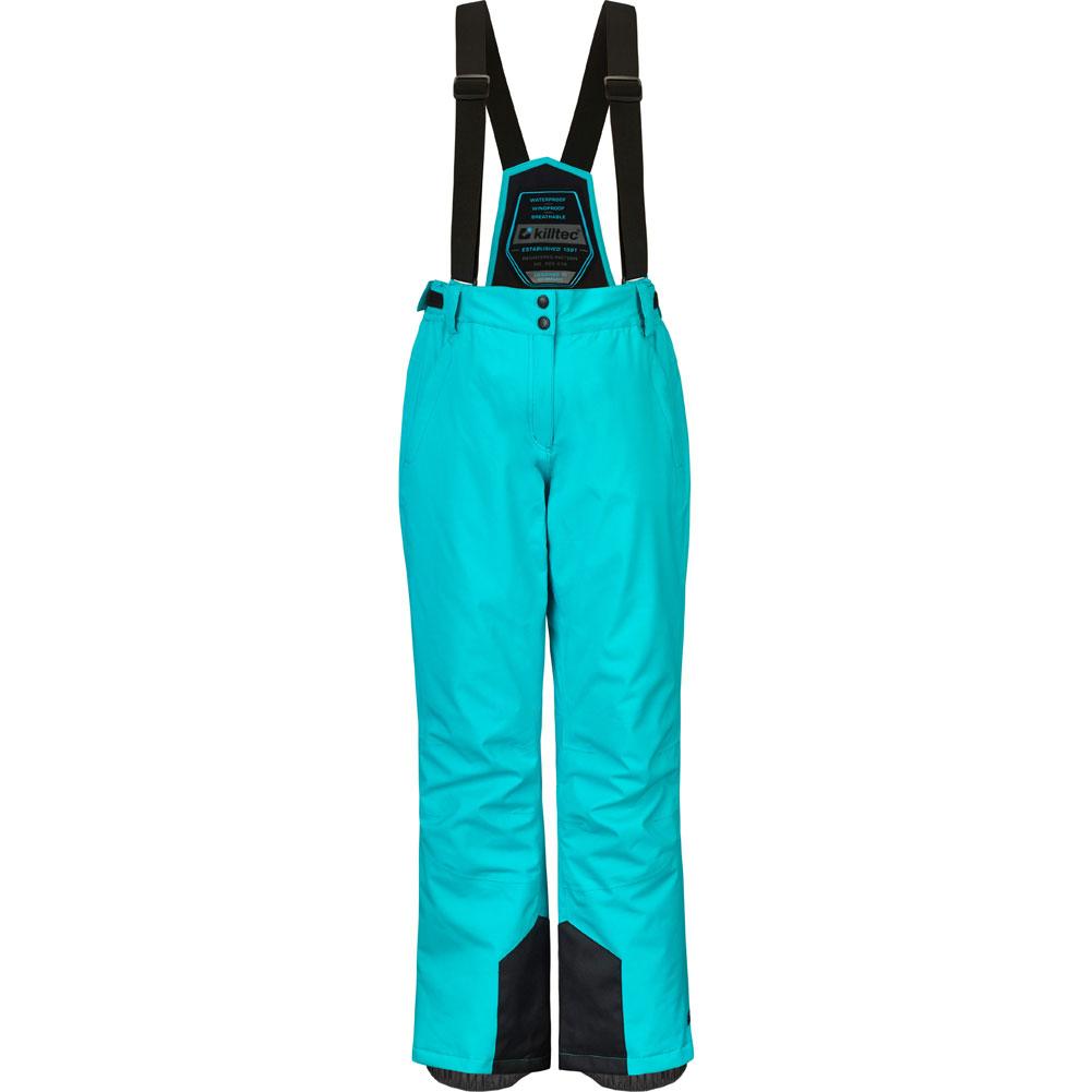 Edge Protection and Snow Guard killtec Womens Erielle Functional Trousers with Removable Straps 