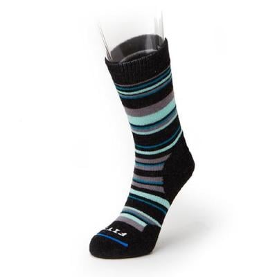 Fits Sock Co. Medium Hiker Striped Crew Socks