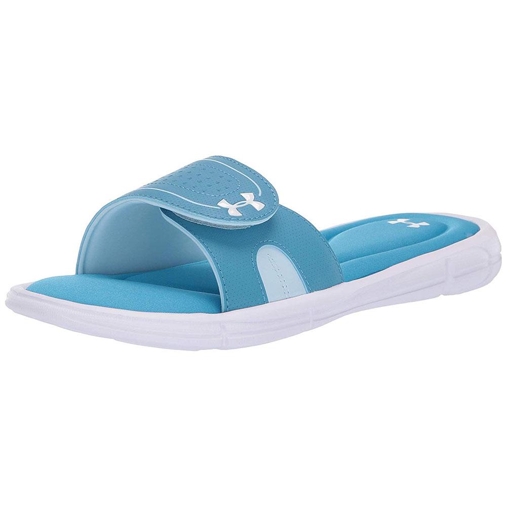 under armour slides blue