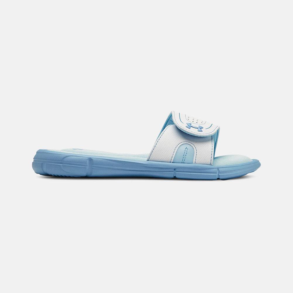 under armour slides blue