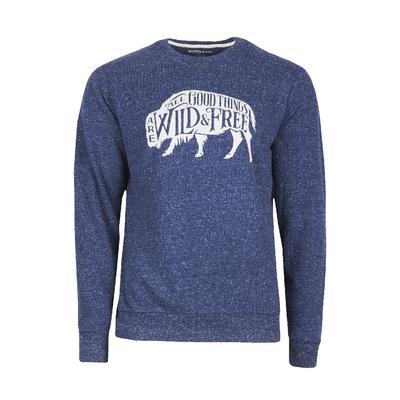 United By Blue Wild And Free Crew Pull Over Sweatshirt Men's