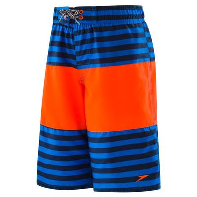 Speedo Stripe Blocked Volley Trunk Boys'